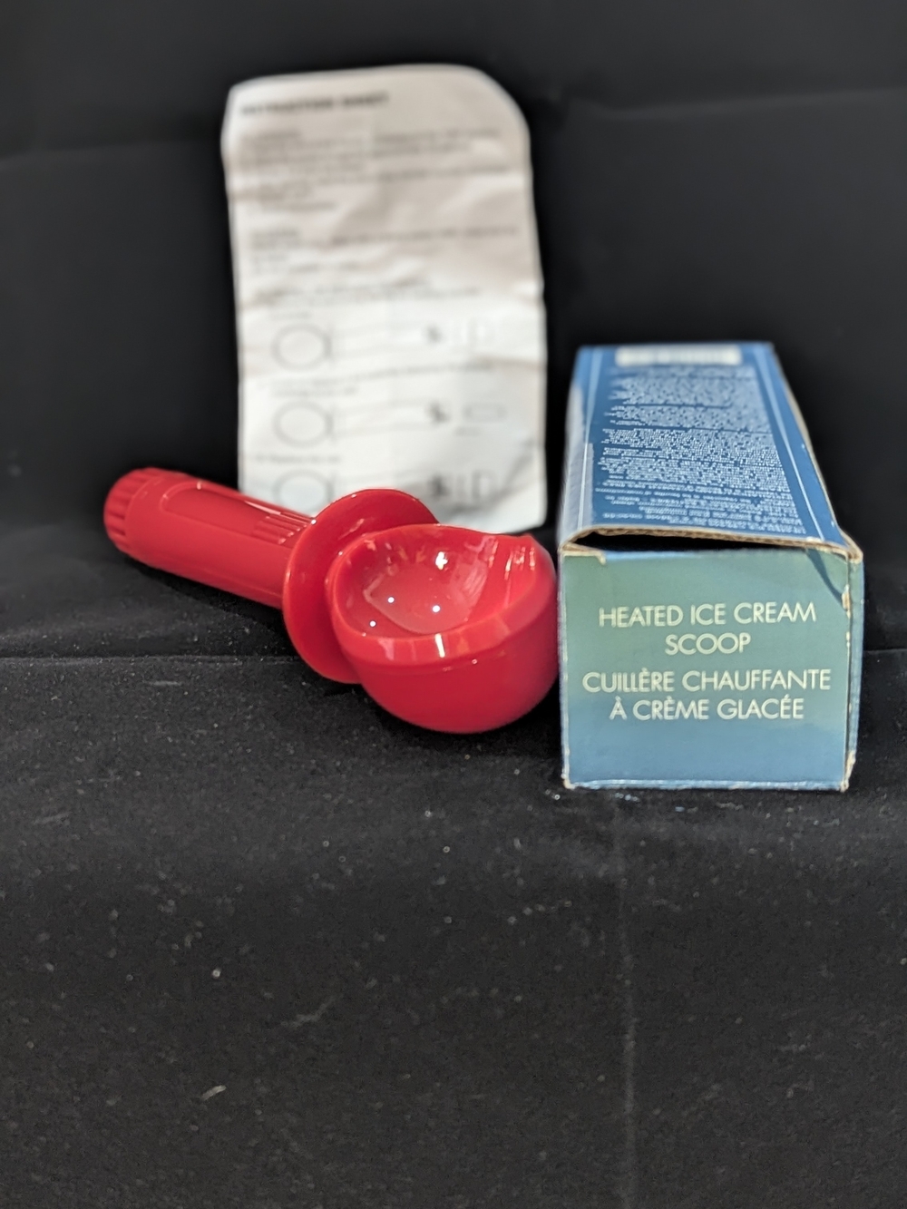 Avon Red Heated Ice Cream Scoop